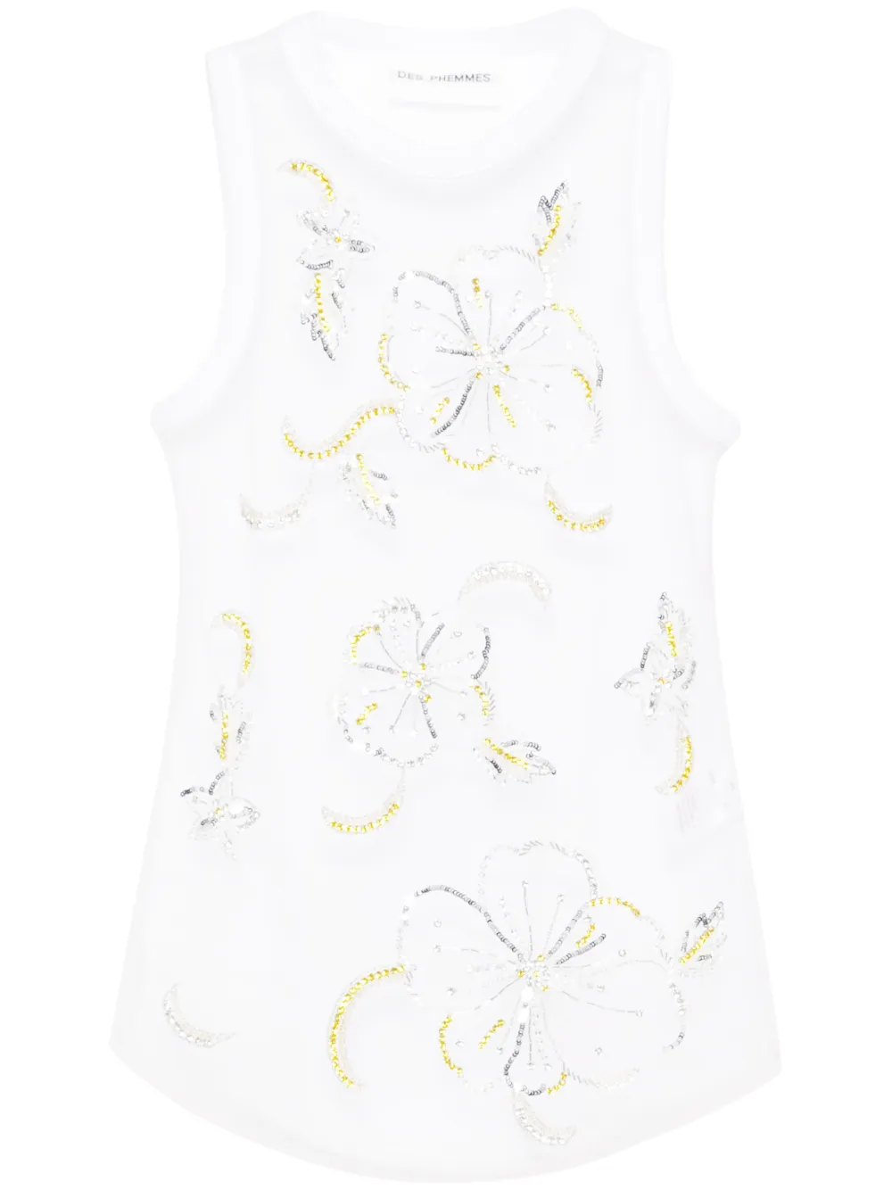 Топ без рукавов Hibiscus DES PHEMMES, белый
Топ без рукавов Hibiscus DES PHEMMES, белый