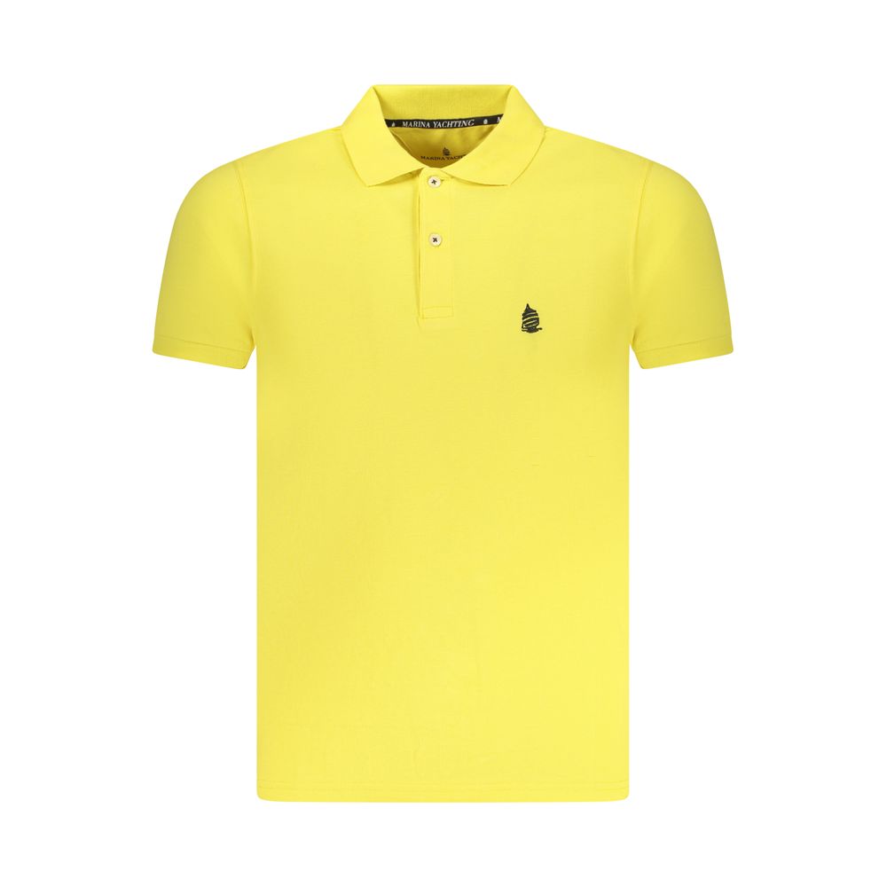 Желтая хлопковая мужская рубашка поло Marina, Yellow
Желтая хлопковая мужская рубашка поло Marina, Yellow