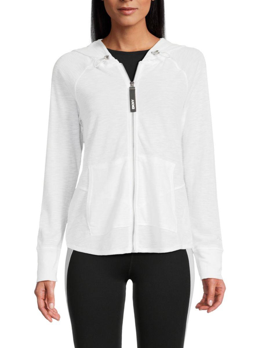 Куртка с открытыми швами DKNY Sport, белый
Куртка с открытыми швами DKNY Sport, белый