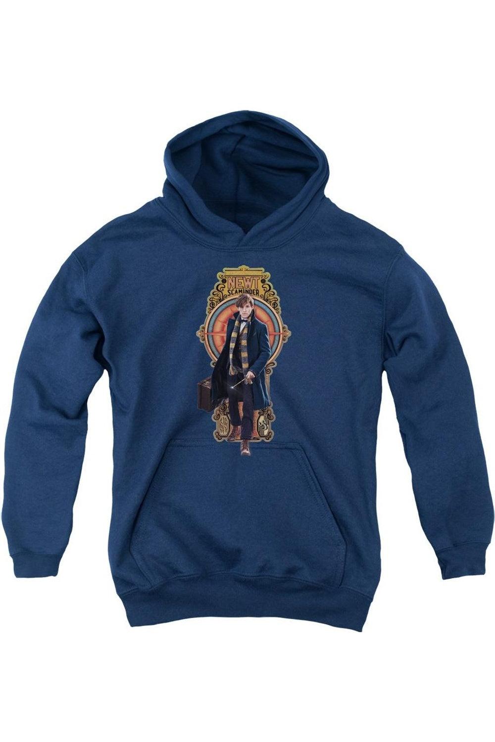 Фантастические твари: Молодежная толстовка с капюшоном Newt Scamander Gildan, темно-синий
Фантастические твари: Молодежная толстовка с капюшоном Newt Scamander Gildan, темно-синий