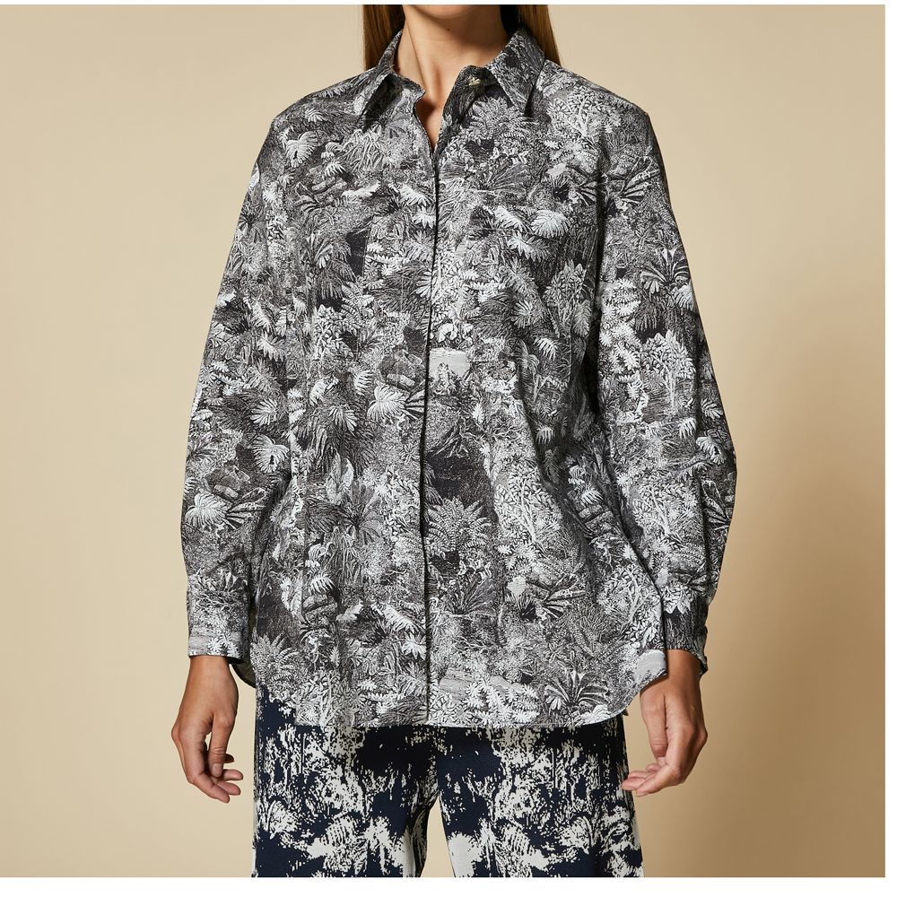 Рубашка BACIATO Marina Rinaldi, черный 
Рубашка BACIATO Marina Rinaldi, черный