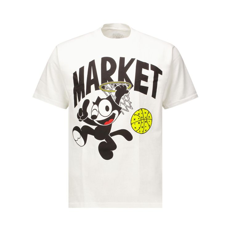 Футболка Market x Felix the Cat Dunking Tee, белый
Футболка Market x Felix the Cat Dunking Tee, белый