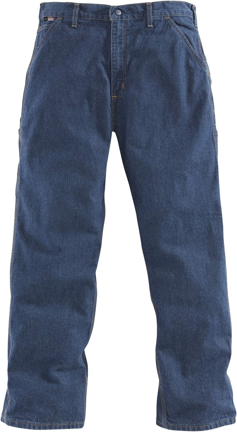 Джинсы Big & Tall Flame-Resistant Signature Denim Dungarees Carhartt, цвет Denim
Джинсы Big & Tall Flame-Resistant Signature Denim Dungarees Carhartt, цвет Denim
