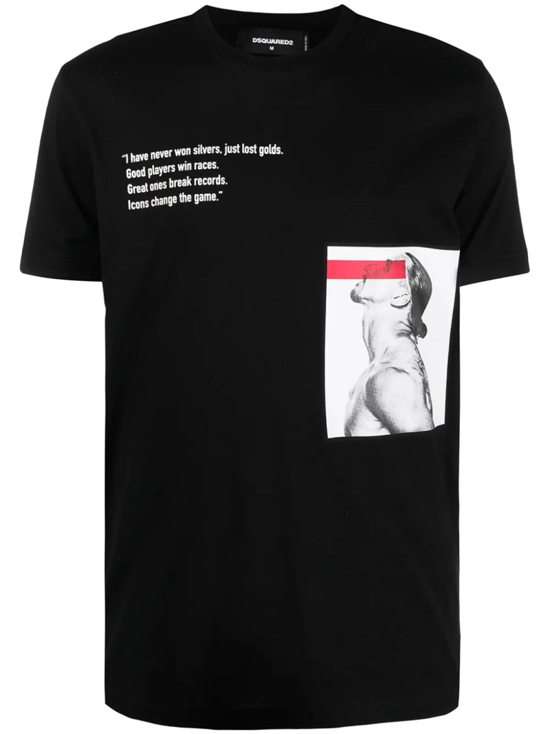 DSQUARED2 футболка Icon Change The Game из коллаборации с Ibrahimović, черный
DSQUARED2 футболка Icon Change The Game из коллаборации с Ibrahimović, черный