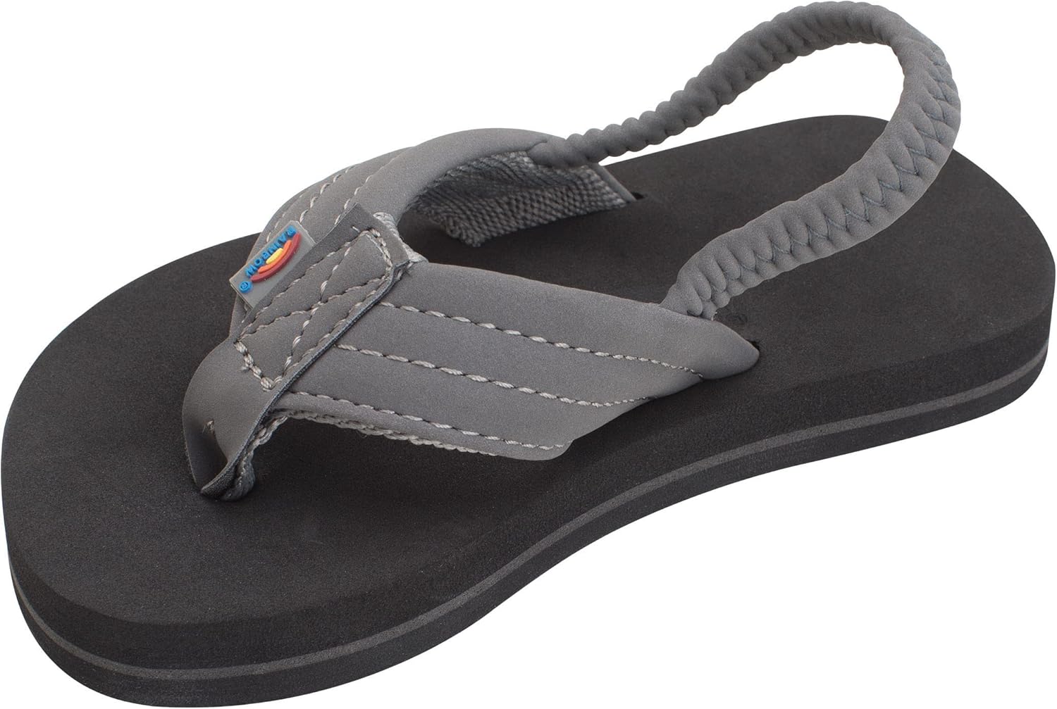 Детские сандалии Rainbow Sandals Grombow с мягкой резиновой подошвой, неопрена ремешком и задним ремешком, темно-серый
Детские сандалии Rainbow Sandals Grombow с мягкой резиновой подошвой, неопрена ремешком и задним ремешком, темно-серый