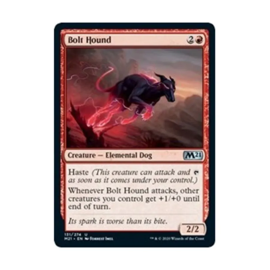 CCG Болт-хаунд (U), MTG - Core Set 2021 
CCG Болт-хаунд (U), MTG - Core Set 2021