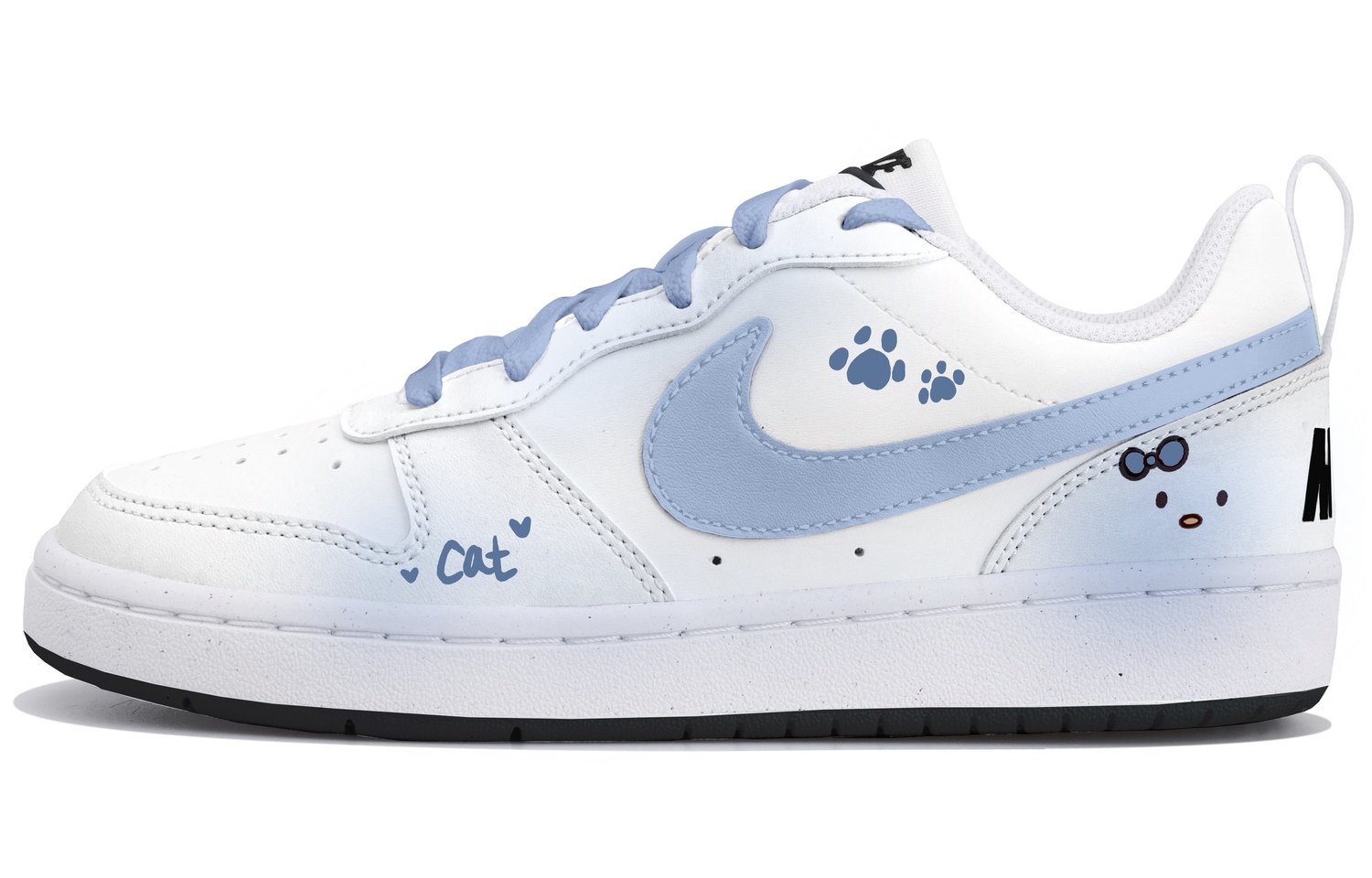 Nike Court Borough Low top детские скейтборд-кроссовки White Blue для подростков
Nike Court Borough Low top детские скейтборд-кроссовки White Blue для подростков