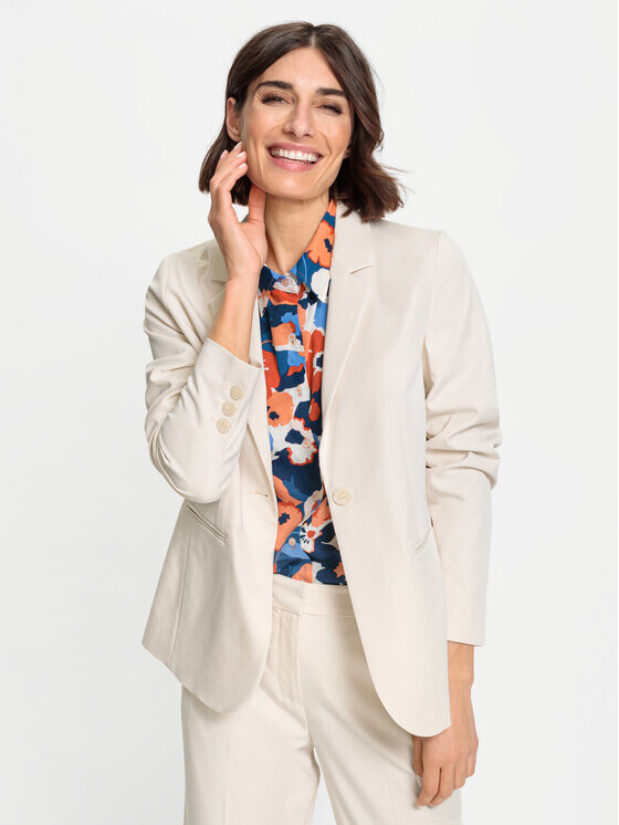 Куртка стандартного кроя Olsen, экрю 
Куртка стандартного кроя Olsen, экрю