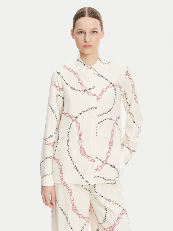 Свободная рубашка WW0WW44045 Tommy Hilfiger, экрю
Свободная рубашка WW0WW44045 Tommy Hilfiger, экрю