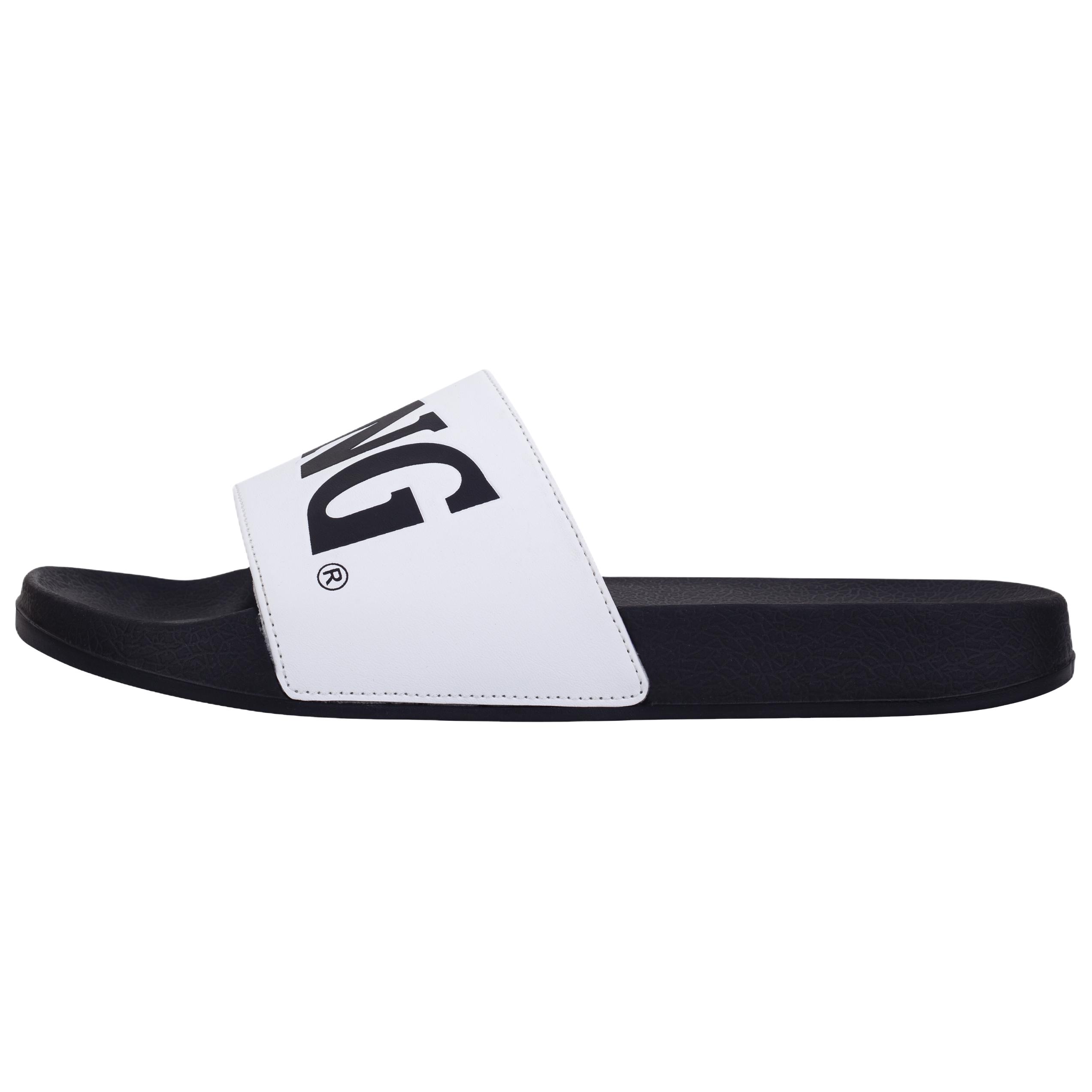 SPALDING Мужские противоскользящие шлепанцы EVA белые, цвет White 
SPALDING Мужские противоскользящие шлепанцы EVA белые, цвет White