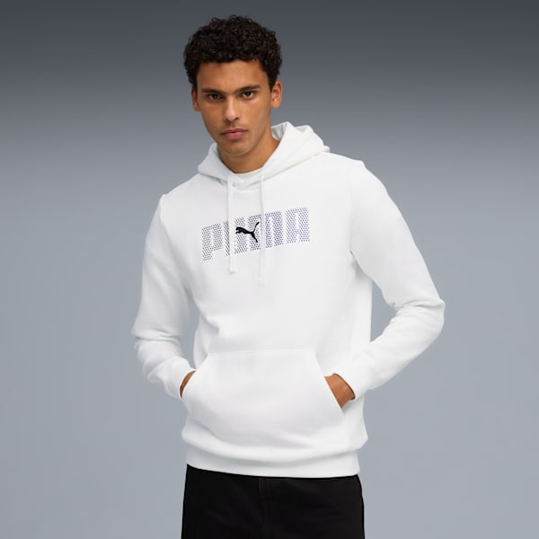 Мужская флисовая толстовка с капюшоном Puma Essentials Logo Lab, белый
Мужская флисовая толстовка с капюшоном Puma Essentials Logo Lab, белый