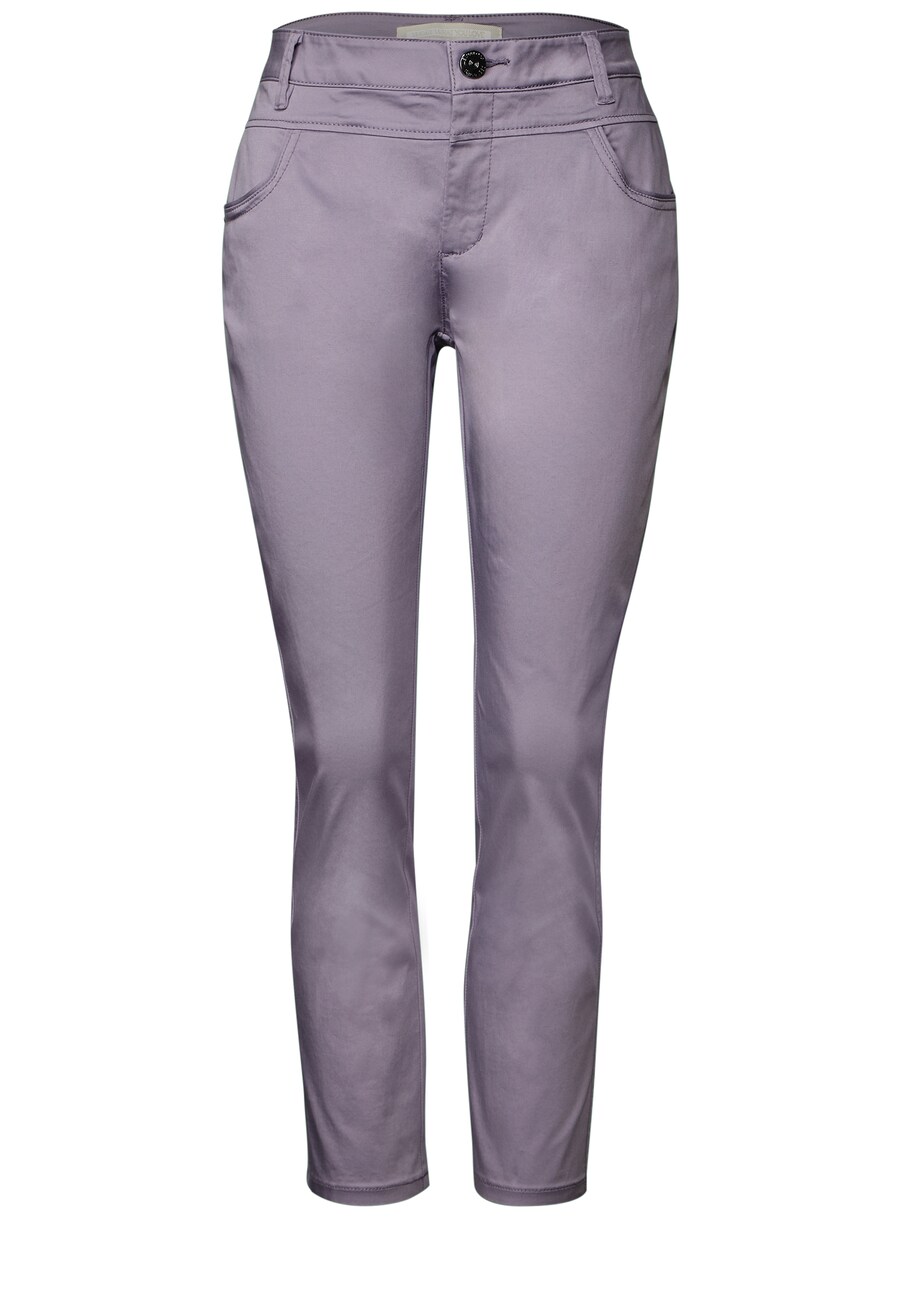 Узкие брюки STREET ONE, фиолетовый
Узкие брюки STREET ONE, фиолетовый