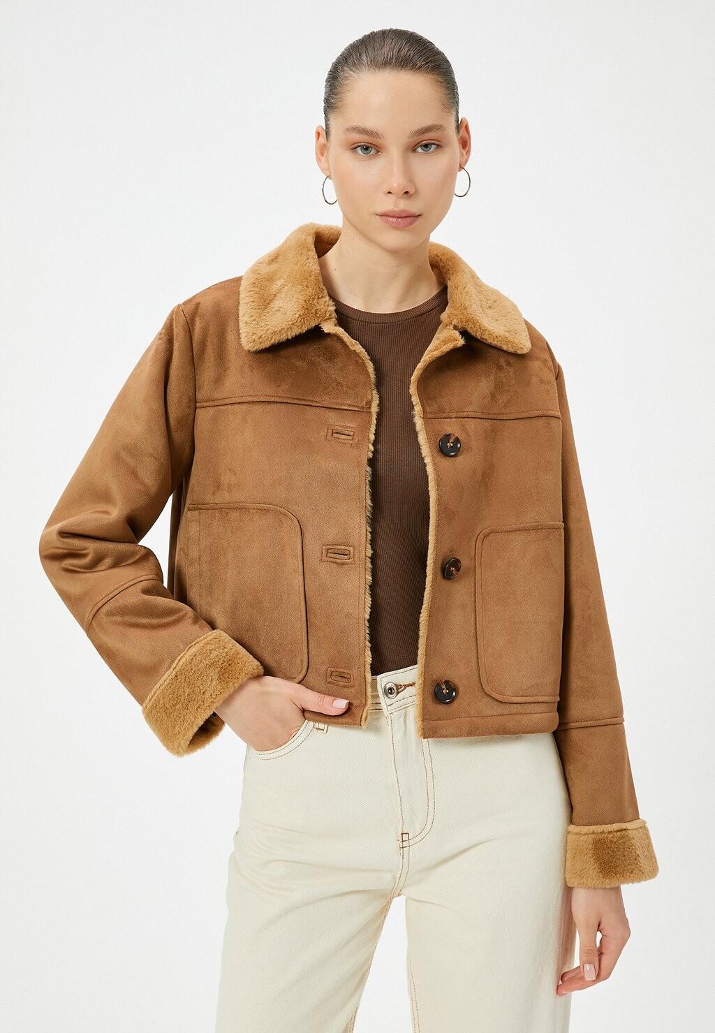 Легкая куртка Koton, коричневый
Легкая куртка Koton, коричневый