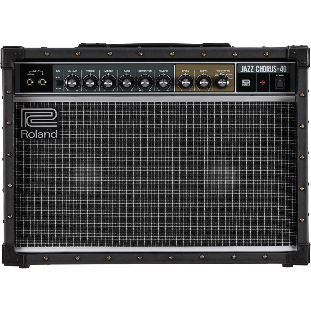 Гитарный усилитель Roland Roland JC-40 Jazz Chorus 40W 2x10 Guitar Amplifier JC-40
Гитарный усилитель Roland Roland JC-40 Jazz Chorus 40W 2x10 Guitar Amplifier JC-40