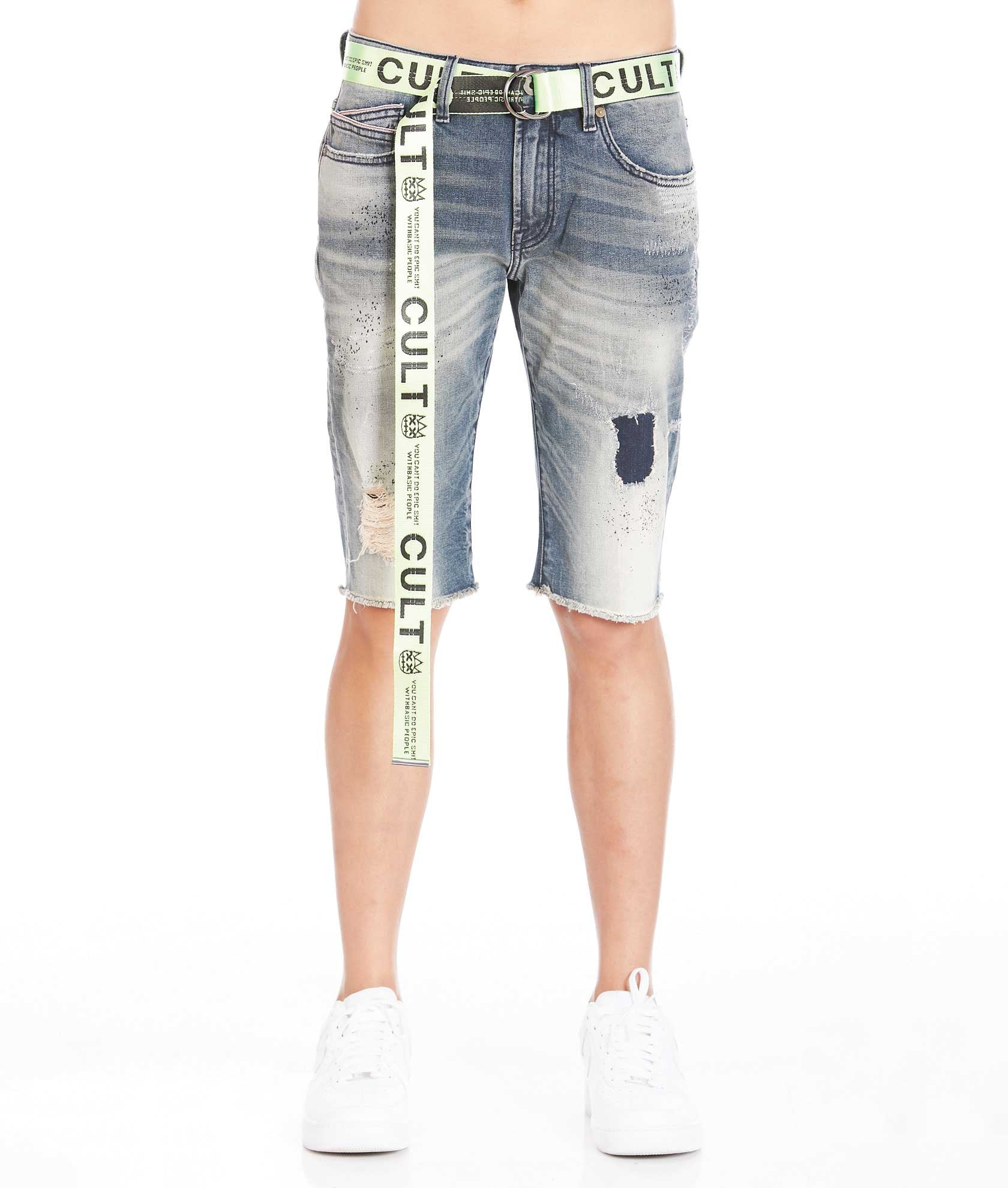 ШОРТЫ-РОКЕРЫ С ПОЯСОМ ИЗ МХА Cult of Individuality, зеленый
ШОРТЫ-РОКЕРЫ С ПОЯСОМ ИЗ МХА Cult of Individuality, зеленый