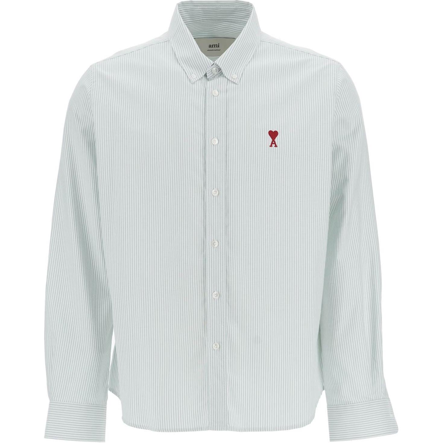 Парижский друг сердца Полосатая рубашка на пуговицах AMIPARIS, белая
Парижский друг сердца Полосатая рубашка на пуговицах AMIPARIS, белая