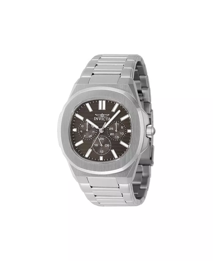 Мужские часы 48327 Speedway Quartz 3 Hand с коричневым циферблатом Invicta, серебряный
Мужские часы 48327 Speedway Quartz 3 Hand с коричневым циферблатом Invicta, серебряный