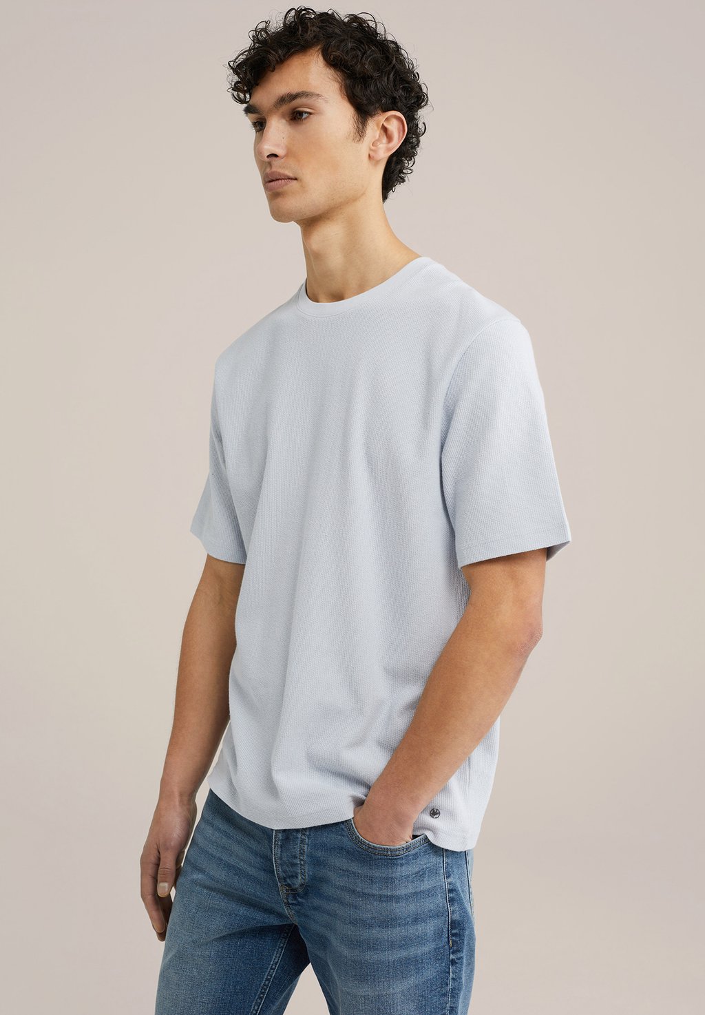 Базовая футболка WE Fashion, светло-голубой
Базовая футболка WE Fashion, светло-голубой