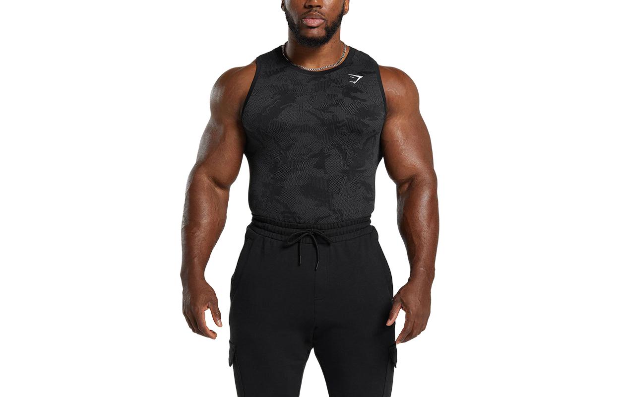 Мужская майка charcoal gray GYMSHARK, серый
Мужская майка charcoal gray GYMSHARK, серый