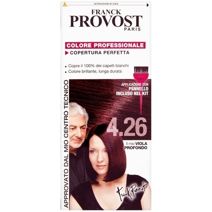 N 4.26 Перманентная профессиональная краска для волос Окрашивание Deep Purple, Franck Provost
N 4.26 Перманентная профессиональная краска для волос Окрашивание Deep Purple, Franck Provost