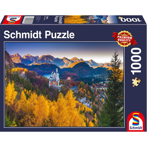 Пазлы Autumnal Neuschwanstein (1000Pc) 
Пазлы Autumnal Neuschwanstein (1000Pc)