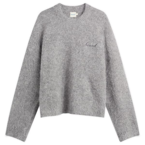 Укороченный джемпер из альпаки Dexter Bound, серый
Укороченный джемпер из альпаки Dexter Bound, серый