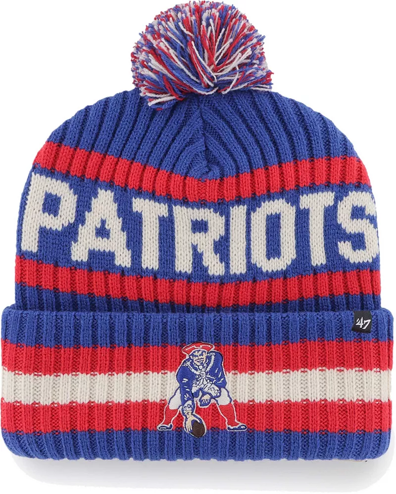 Мужская трикотажная футболка New England Patriots Royal Bering Legacy '47
Мужская трикотажная футболка New England Patriots Royal Bering Legacy '47