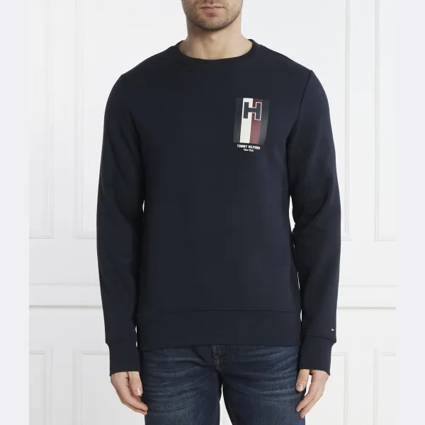 Толстовка стандартного кроя с эмблемой h Tommy Hilfiger, синий
Толстовка стандартного кроя с эмблемой h Tommy Hilfiger, синий