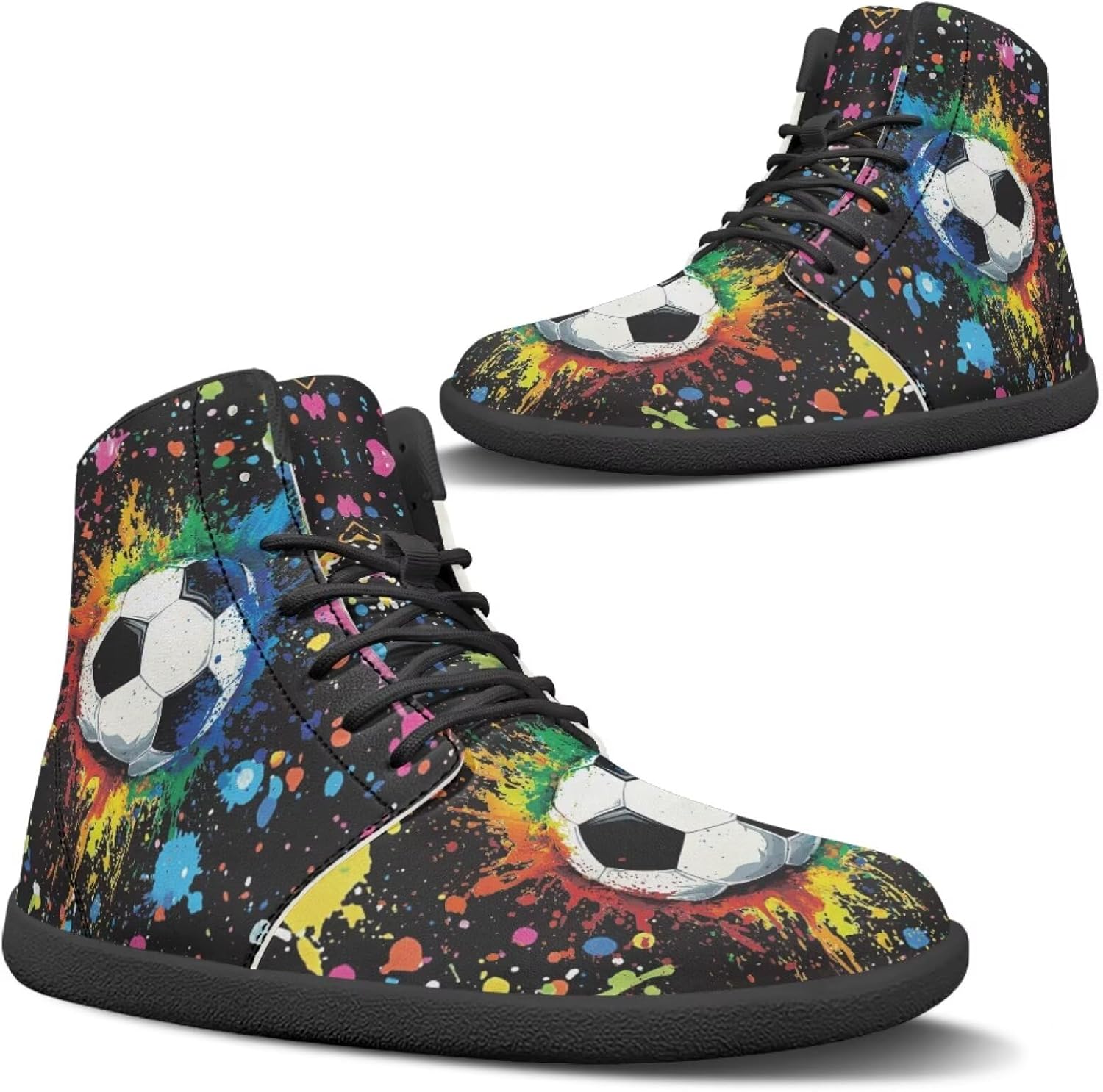 Кроссовки для мужчин Binienty с кросс-тренингом, легкие высокие многофункциональные минималистичные спортивные туфли, Ink Splash Soccer
Кроссовки для мужчин Binienty с кросс-тренингом, легкие высокие многофункциональные минималистичные спортивные туфли, Ink Splash Soccer