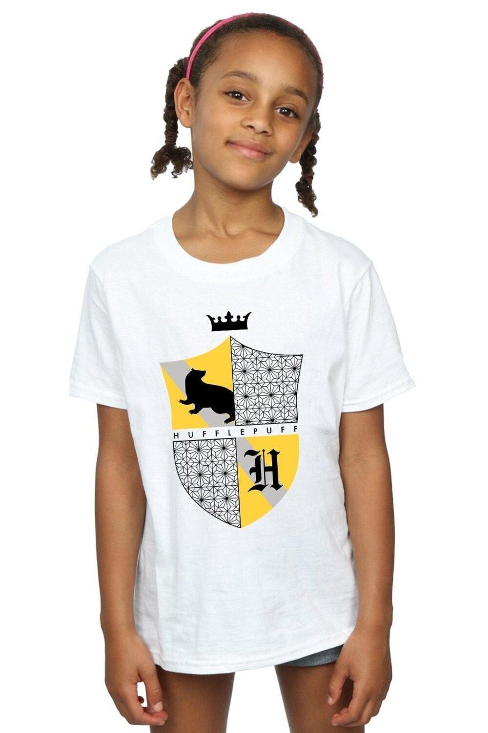 Хлопковая футболка со щитом Хаффлпаффа Harry Potter, белый
Хлопковая футболка со щитом Хаффлпаффа Harry Potter, белый