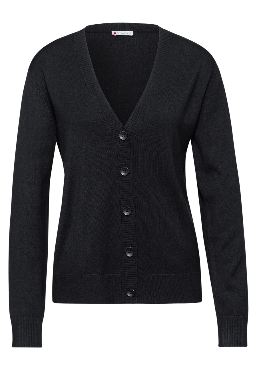 Вязаный кардиган STREET ONE, черный
Вязаный кардиган STREET ONE, черный