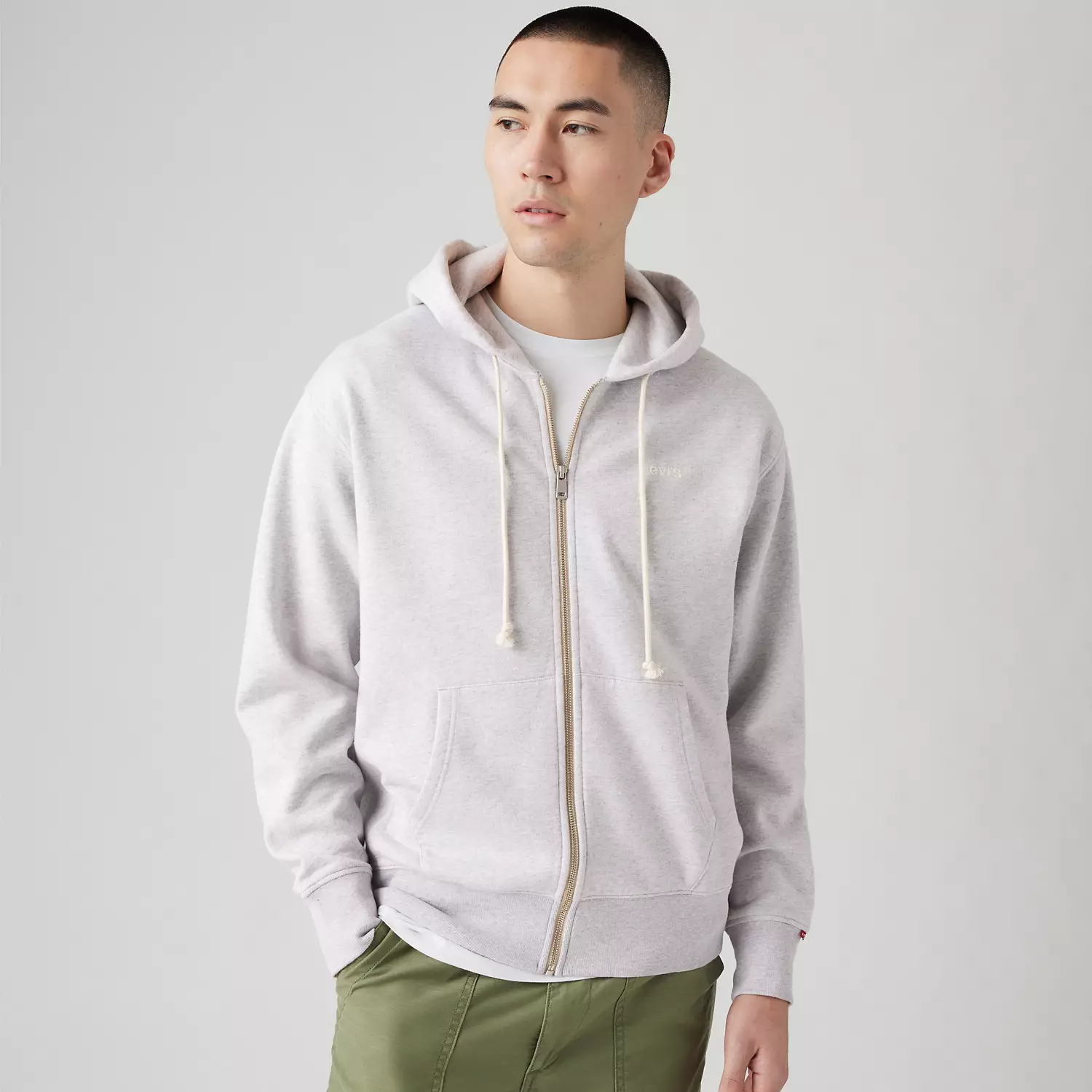 Аутентичная толстовка на молнии Levi's, белый
Аутентичная толстовка на молнии Levi's, белый