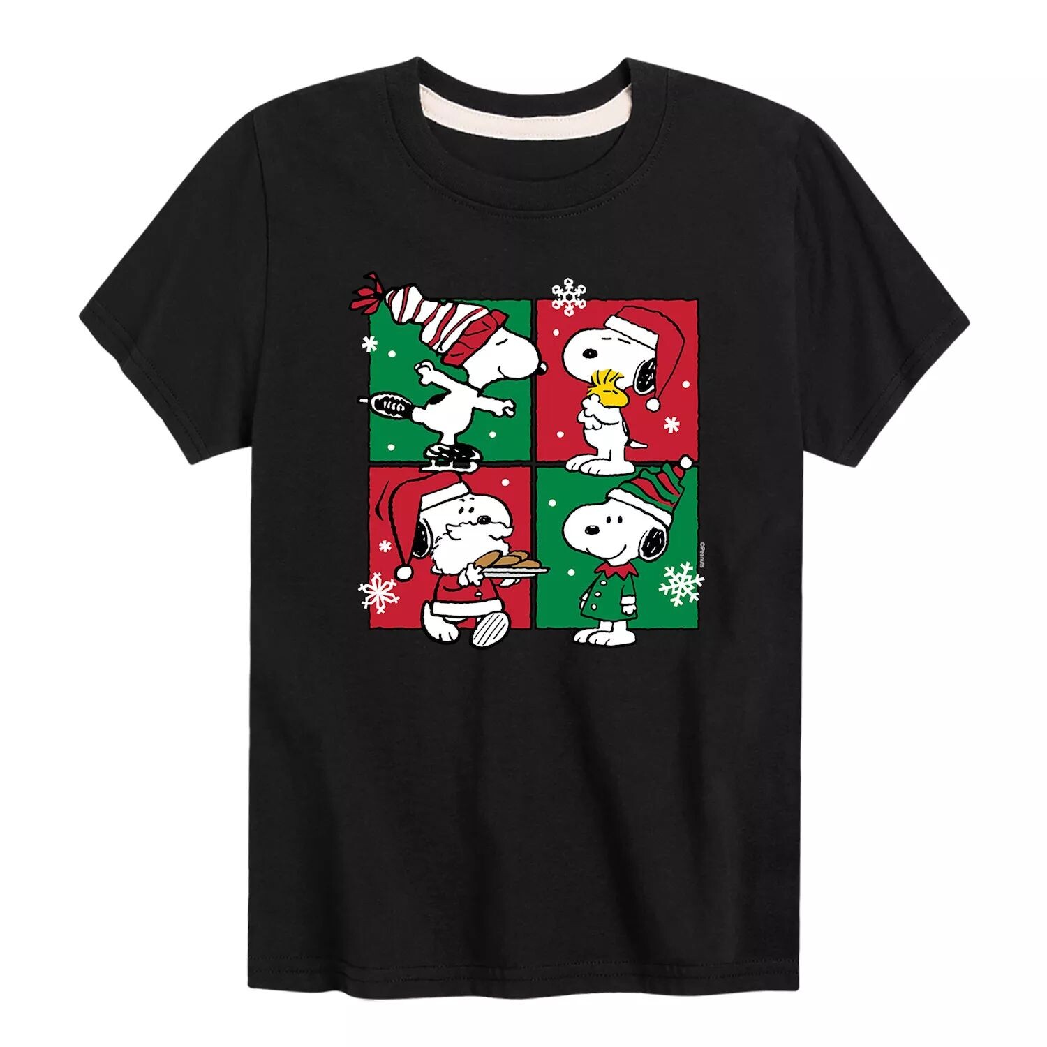 Рождественская футболка с рисунком Peanuts Snoopy для мальчиков 8–20 лет Licensed Character, черный
Рождественская футболка с рисунком Peanuts Snoopy для мальчиков 8–20 лет Licensed Character, черный