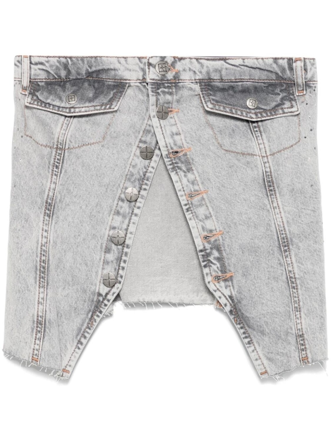 Ksubi топ-бюстье, серый
Ksubi топ-бюстье, серый