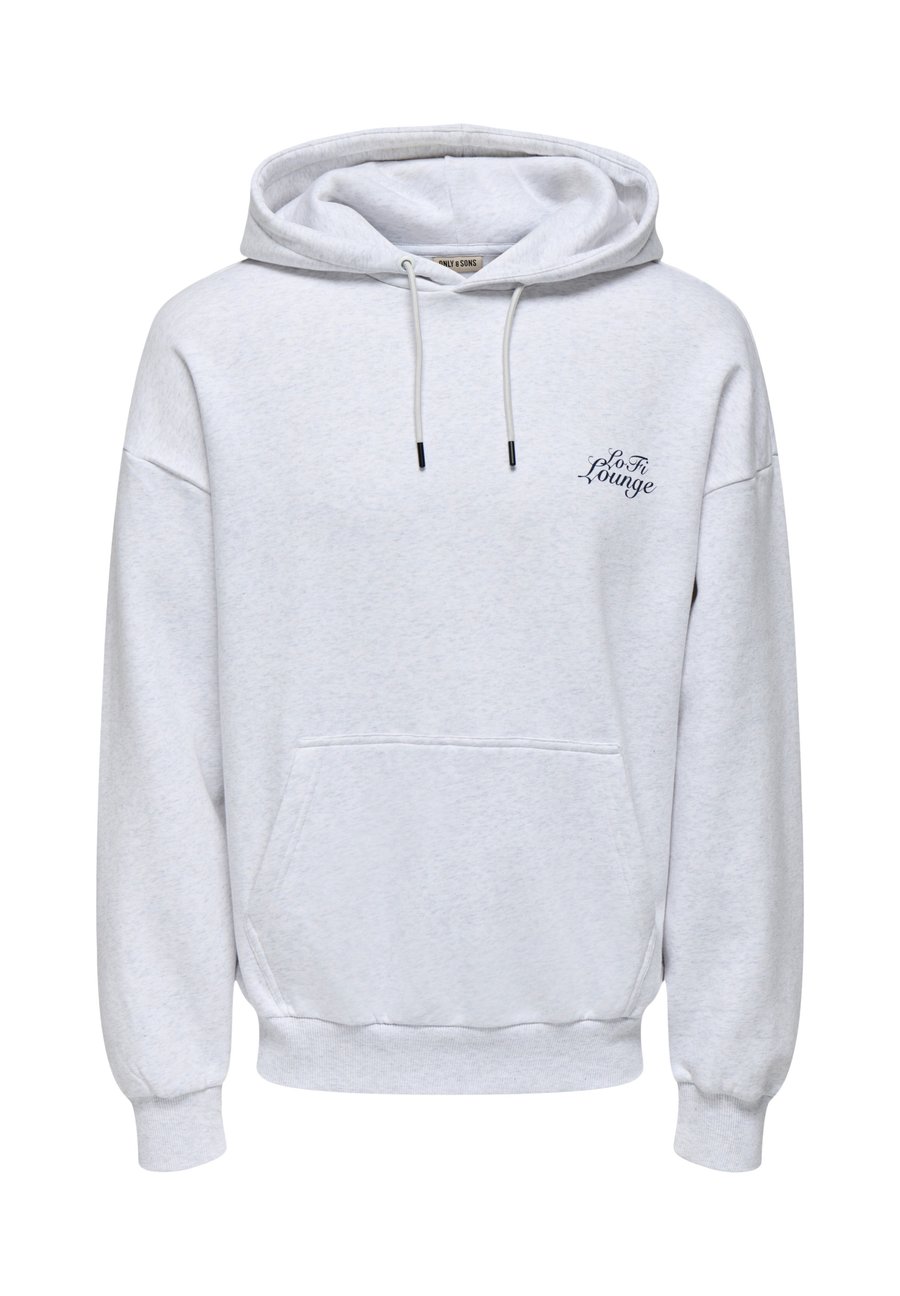 Худи Only & Sons ONSCERES CHILL, Super Light Grey Melange/Mottled Light Grey
Худи Only & Sons ONSCERES CHILL, Super Light Grey Melange/Mottled Light Grey