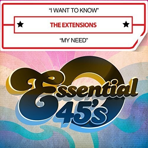 CD диск Extensions: I Want To Know / My Need (digital 45) 
CD диск Extensions: I Want To Know / My Need (digital 45)