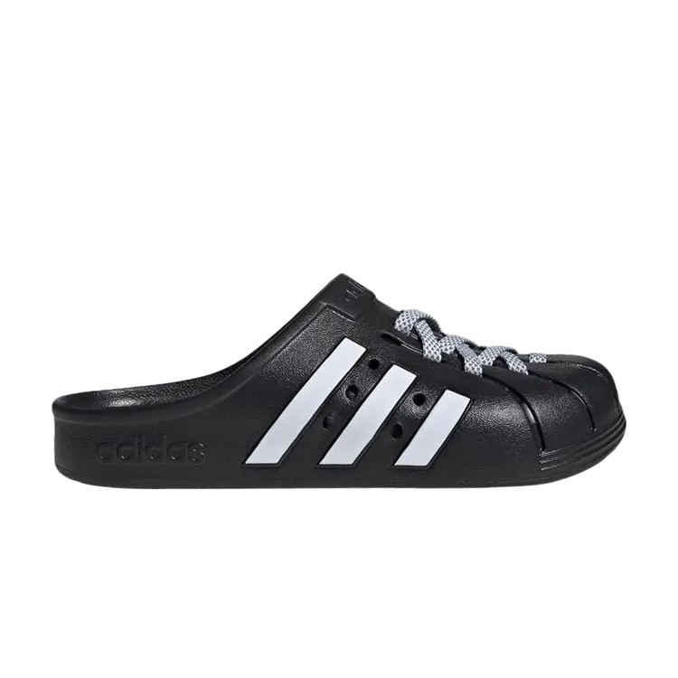 Сабо Adilette Clog 'Black White Laces', черный
Сабо Adilette Clog 'Black White Laces', черный