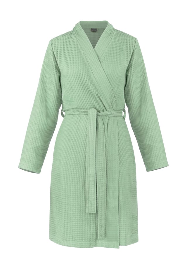 Халат пике из вафельной ткани «Manisa» Normani, зеленый
Халат пике из вафельной ткани «Manisa» Normani, зеленый