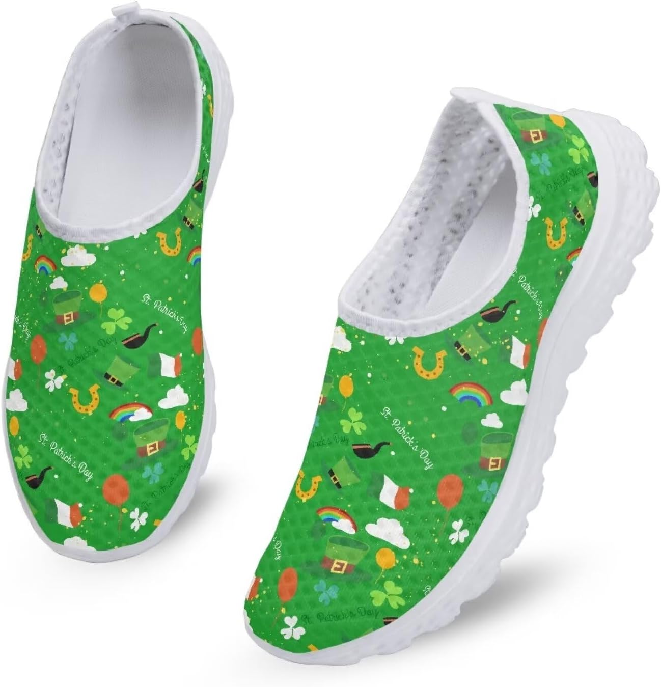 Модные кроссовки Kuiaobaty для женщин без шнурков, мужские прогулочные обувь, спортивная повседневная обувь, легкие дышащие лоферы, St. Patrick's Day Theme
Модные кроссовки Kuiaobaty для женщин без шнурков, мужские прогулочные обувь, спортивная повседневная обувь, легкие дышащие лоферы, St. Patrick's Day Theme