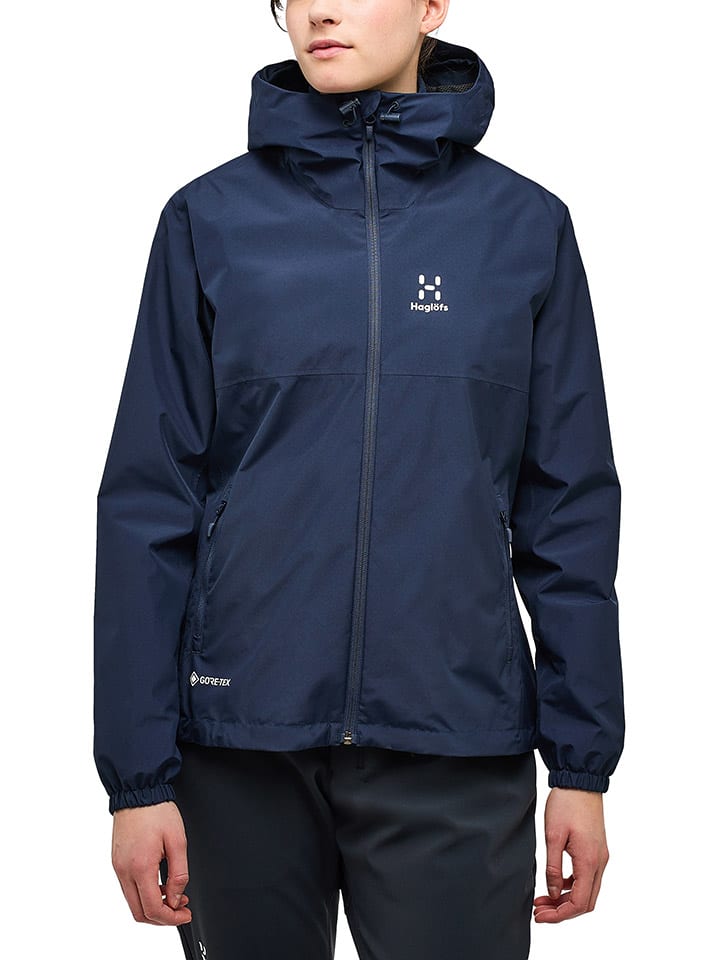 Темно-синий дождевик "Kaise GTX" Haglöfs
Темно-синий дождевик "Kaise GTX" Haglöfs