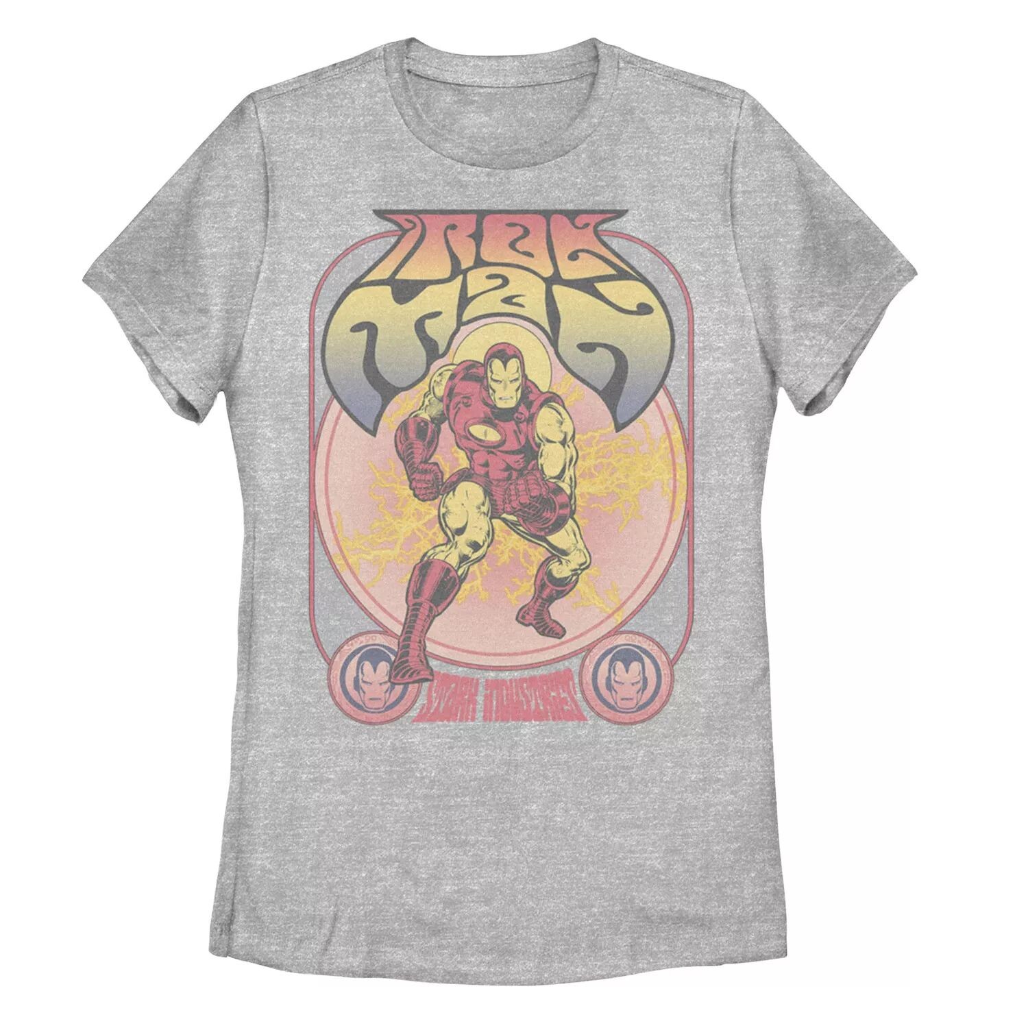 Детская винтажная футболка Disney's Marvel Iron Man с рисунком «Железный человек» Licensed Character
Детская винтажная футболка Disney's Marvel Iron Man с рисунком «Железный человек» Licensed Character