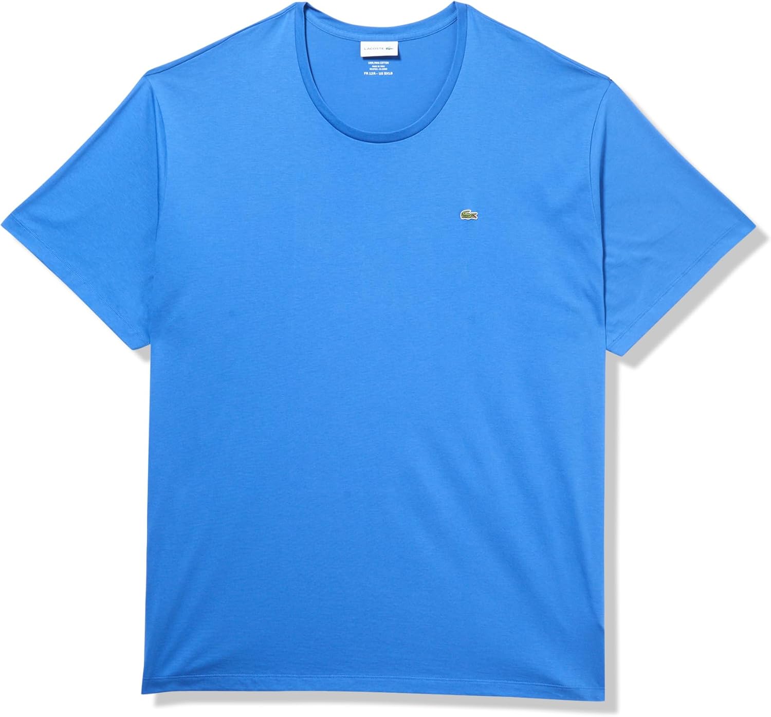 Мужская футболка Lacoste с круглым вырезом, коротким рукавом, классическим кроем, Ladigue
Мужская футболка Lacoste с круглым вырезом, коротким рукавом, классическим кроем, Ladigue