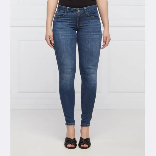 Джинсы скинни с закругленными краями Guess, синий
Джинсы скинни с закругленными краями Guess, синий