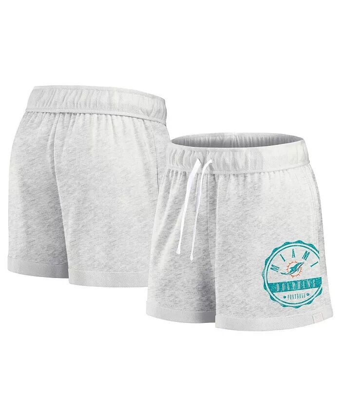 Женские шорты Oatmeal Miami Dolphins в винтажном стиле Badge Fanatics
Женские шорты Oatmeal Miami Dolphins в винтажном стиле Badge Fanatics