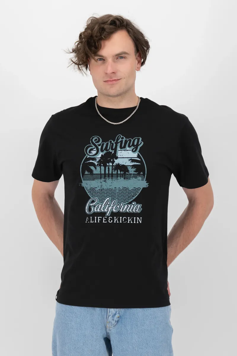 Рубашка с круглым вырезом Alife & Kickin "BrodyAK P Shirt surfing California, мужская рубашка с короткими рукавами, рубашка", черный
Рубашка с круглым вырезом Alife & Kickin "BrodyAK P Shirt surfing California, мужская рубашка с короткими рукавами, рубашка", черный