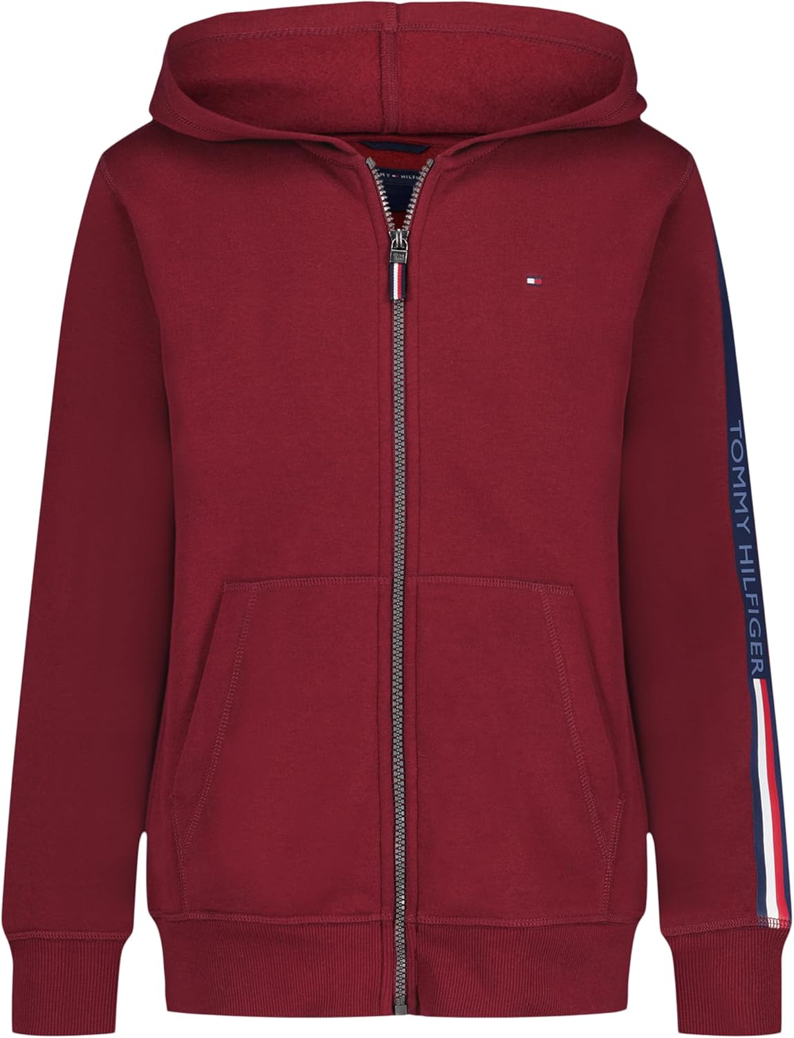 Толстовка Tommy Hilfiger для мальчиков с длинным рукавом, флисом, на молнии, с передними карманами, Classic Syrah
Толстовка Tommy Hilfiger для мальчиков с длинным рукавом, флисом, на молнии, с передними карманами, Classic Syrah