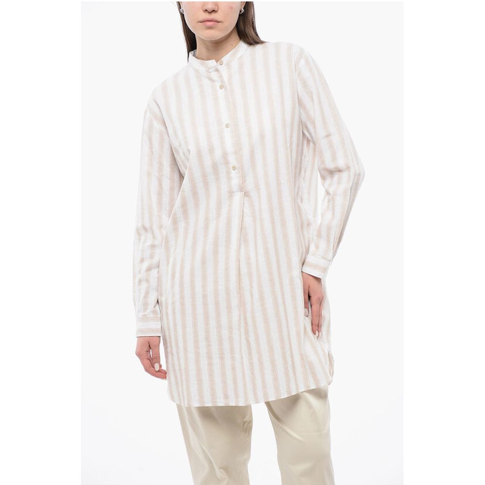 Блузка из органической хлопковой смеси со складкой спереди Woolrich, Beige
Блузка из органической хлопковой смеси со складкой спереди Woolrich, Beige