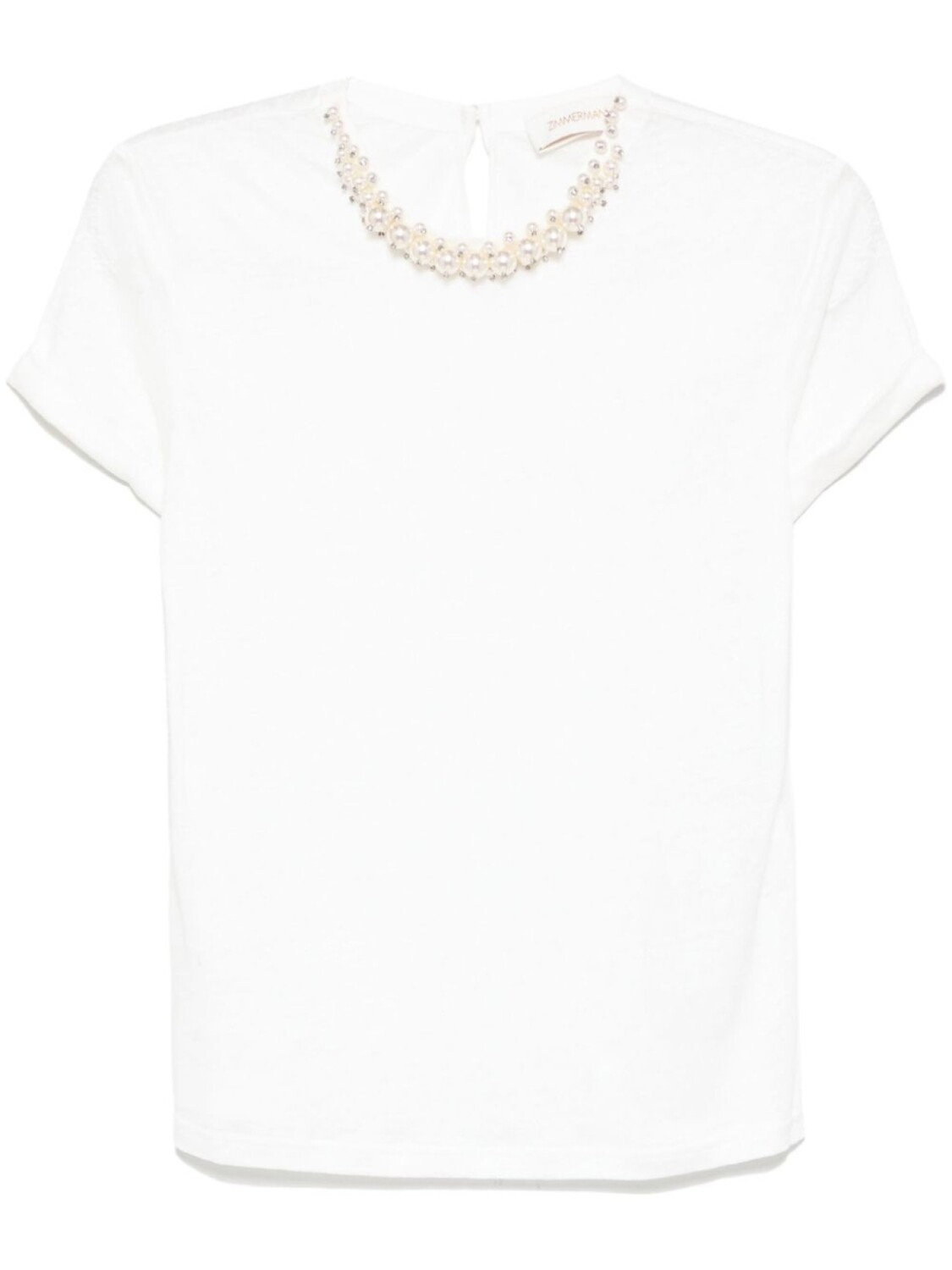 ZIMMERMANN декорированная футболка, белый
ZIMMERMANN декорированная футболка, белый