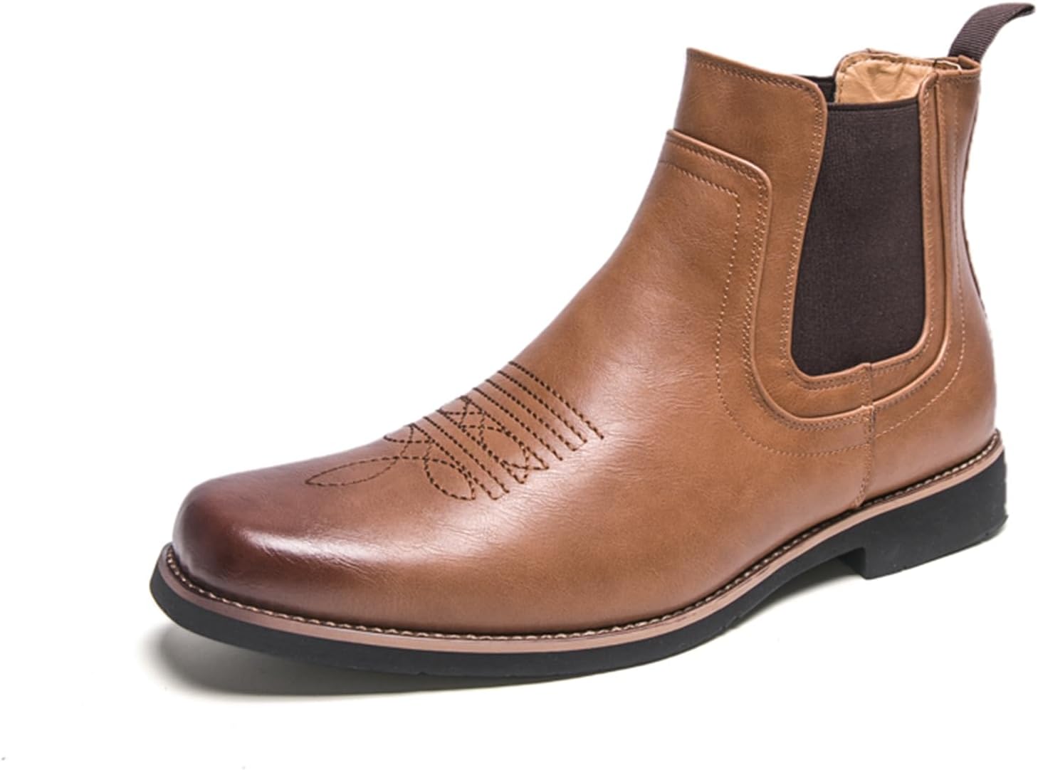 Ковбойские сапоги в стиле вестерн для мужчин - мужские ковбойские сапоги с квадратным носком, ковбойские сапоги до щиколотки, повседневные, в стиле ретро, стильные сапоги Chuumee, желтый
Ковбойские сапоги в стиле вестерн для мужчин - мужские ковбойские сапоги с квадратным носком, ковбойские сапоги до щиколотки, повседневные, в стиле ретро, стильные сапоги Chuumee, желтый