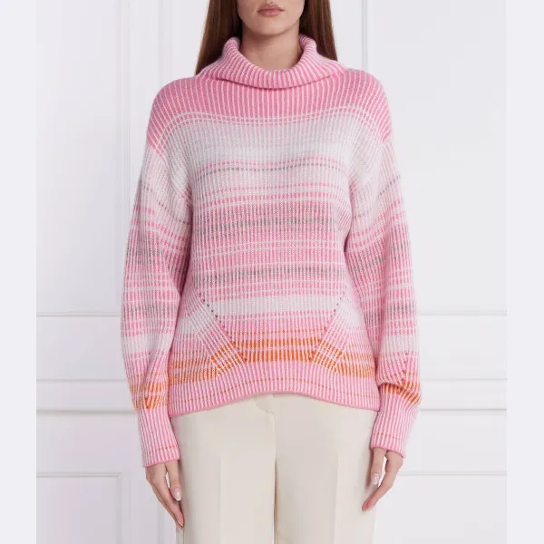 Шерстяная водолазка стандартного кроя Marc Cain, розовый
Шерстяная водолазка стандартного кроя Marc Cain, розовый